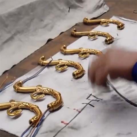 Restauración de lámparas en Valencia -Cableado